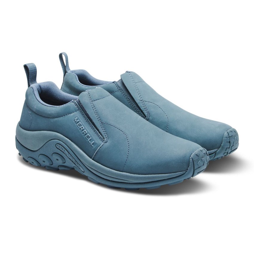 Chaussure Casual Merrell Jungle Moc Turquoise Homme | K.E.KFOI